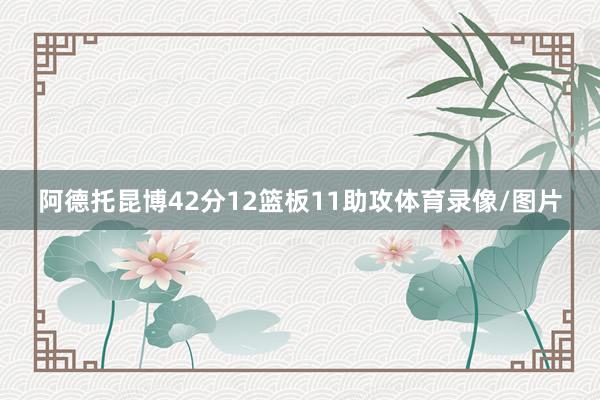 阿德托昆博42分12篮板11助攻体育录像/图片
