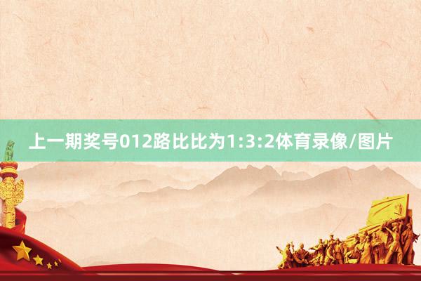 上一期奖号012路比比为1:3:2体育录像/图片