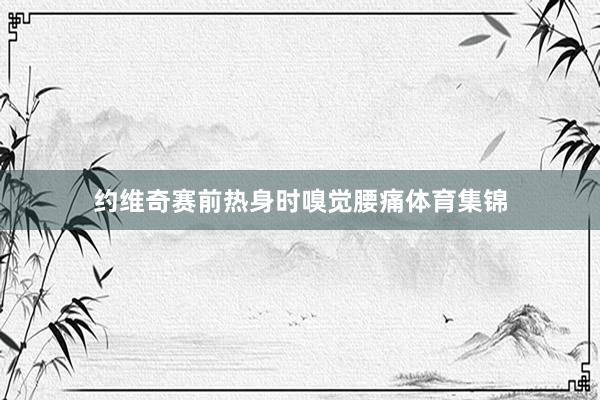 约维奇赛前热身时嗅觉腰痛体育集锦