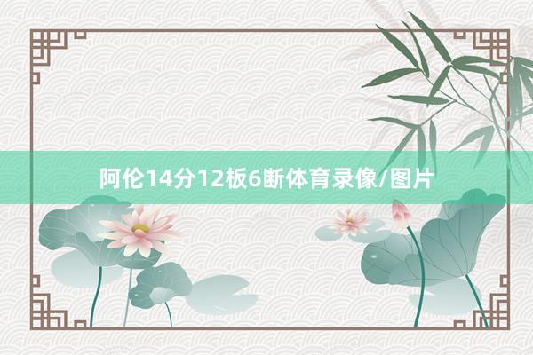 阿伦14分12板6断体育录像/图片