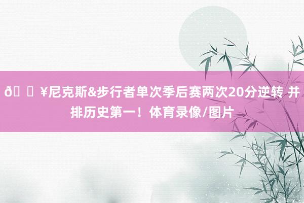 🔥尼克斯&步行者单次季后赛两次20分逆转 并排历史第一！体育录像/图片