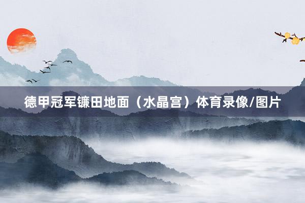 德甲冠军镰田地面（水晶宫）体育录像/图片