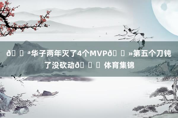 🔪华子两年灭了4个MVP👻第五个刀钝了没砍动😂体育集锦