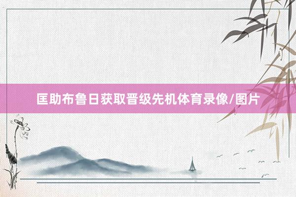 匡助布鲁日获取晋级先机体育录像/图片