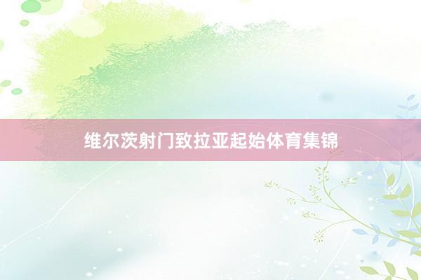 维尔茨射门致拉亚起始体育集锦