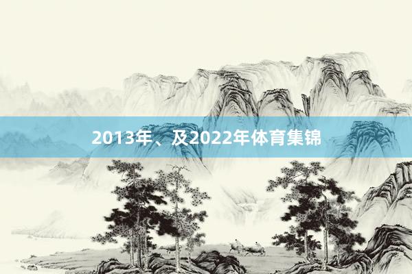 2013年、及2022年体育集锦