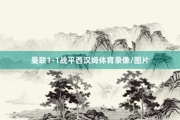 曼联1-1战平西汉姆体育录像/图片