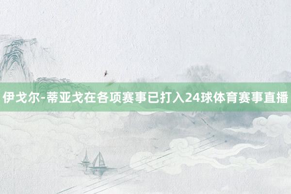伊戈尔-蒂亚戈在各项赛事已打入24球体育赛事直播